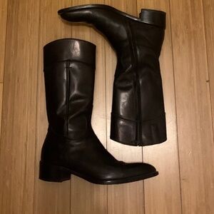 DSQUARED2 black leather boots